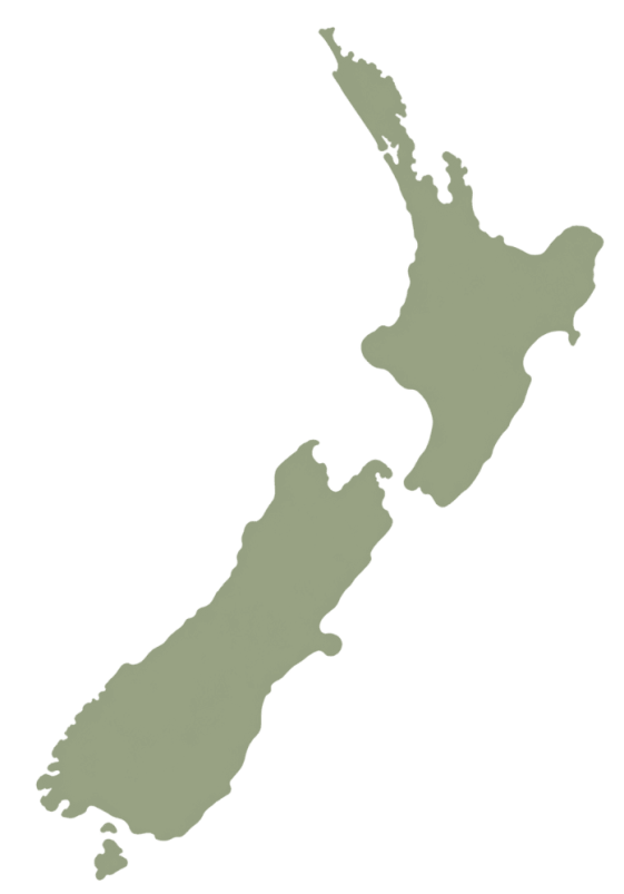 New Zealand silhouette